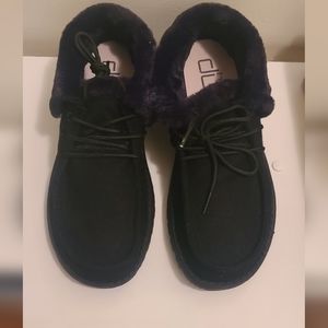 Hey Dudes all black Britt size 7